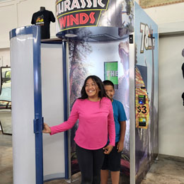 Hurricane Simulator - Dino Drive-Thru - Meteor City - Tourist Attractive - Winslow Arizona Activities - Near Meteor Crater - Family Fun - Route 66
